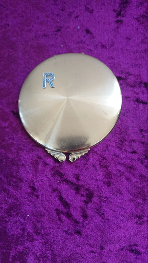 Vintage Gold Tone Ciro Of Bond Street Powder Compact
