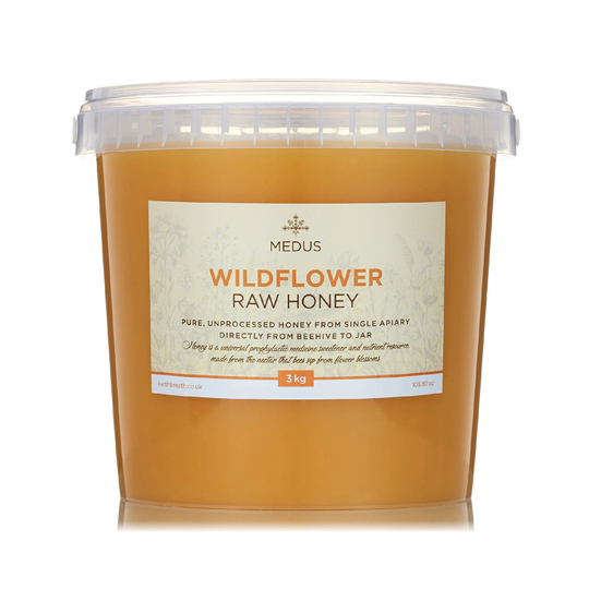 Organic Wildflower Honey Bulk 3 - 24Kg Pure Raw Natural Unpasteurized Unfiltered Healthy Sweetener Never Blended From Single Apiary