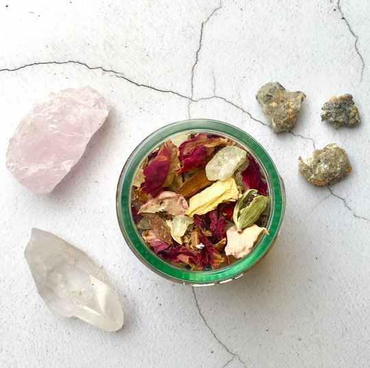 'Rose Eclipse' Hand Blended Loose Incense