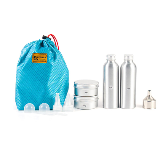 Outdoor Empty Seasoning Bottles Boxes Spice Shakers Jars with Storage Bag for Camping bbq Picnic,Type h - Type h