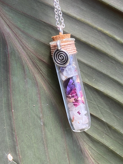 Self Love Spell Jar Necklace | For