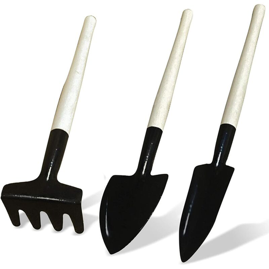 Garden Tools-Succulent Tools Set, Mini Garden Hand Tools Set for Indoor Miniature Fairy Garden Plant Care