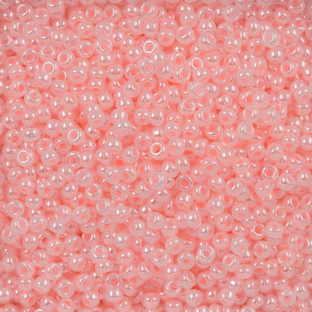 Miyuki Seed Beads 11/0 Pale Pink Ceylon , 0517