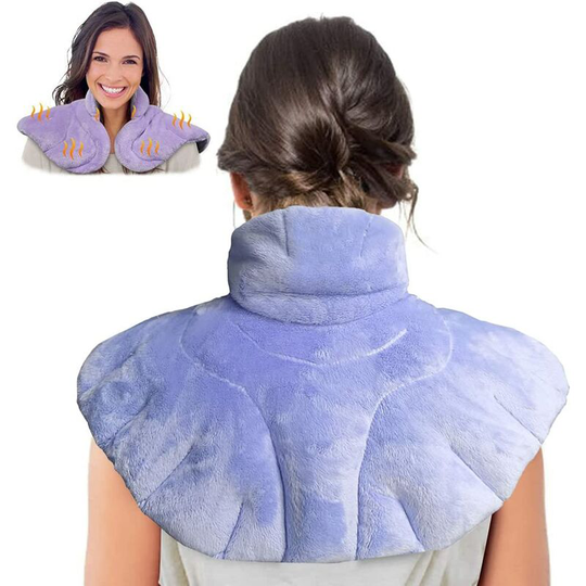 Joorrt - Heated Neck Cushion,Heated Massager Cushion for Neck,Neck,Shoulders and Back,Muscle Pain,Stress,Tension and Headache,Suitable for