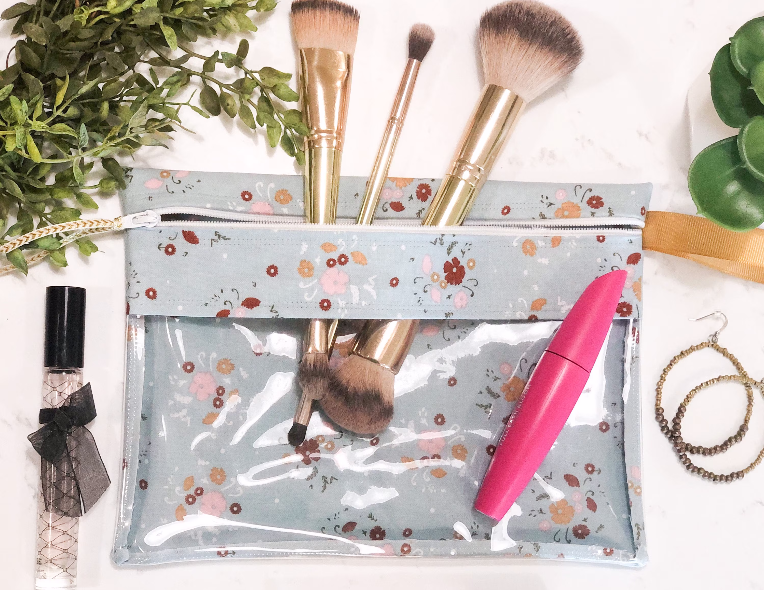 Rustic Blue Floral