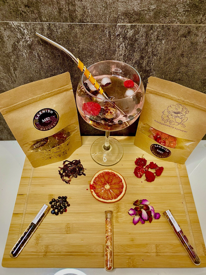Pink Gin Infusion Kit - Cocktail Infusion Kit Homebar Infuser | Alcohol Vodka Whiskey Rum Cocktail Gifts Make Your