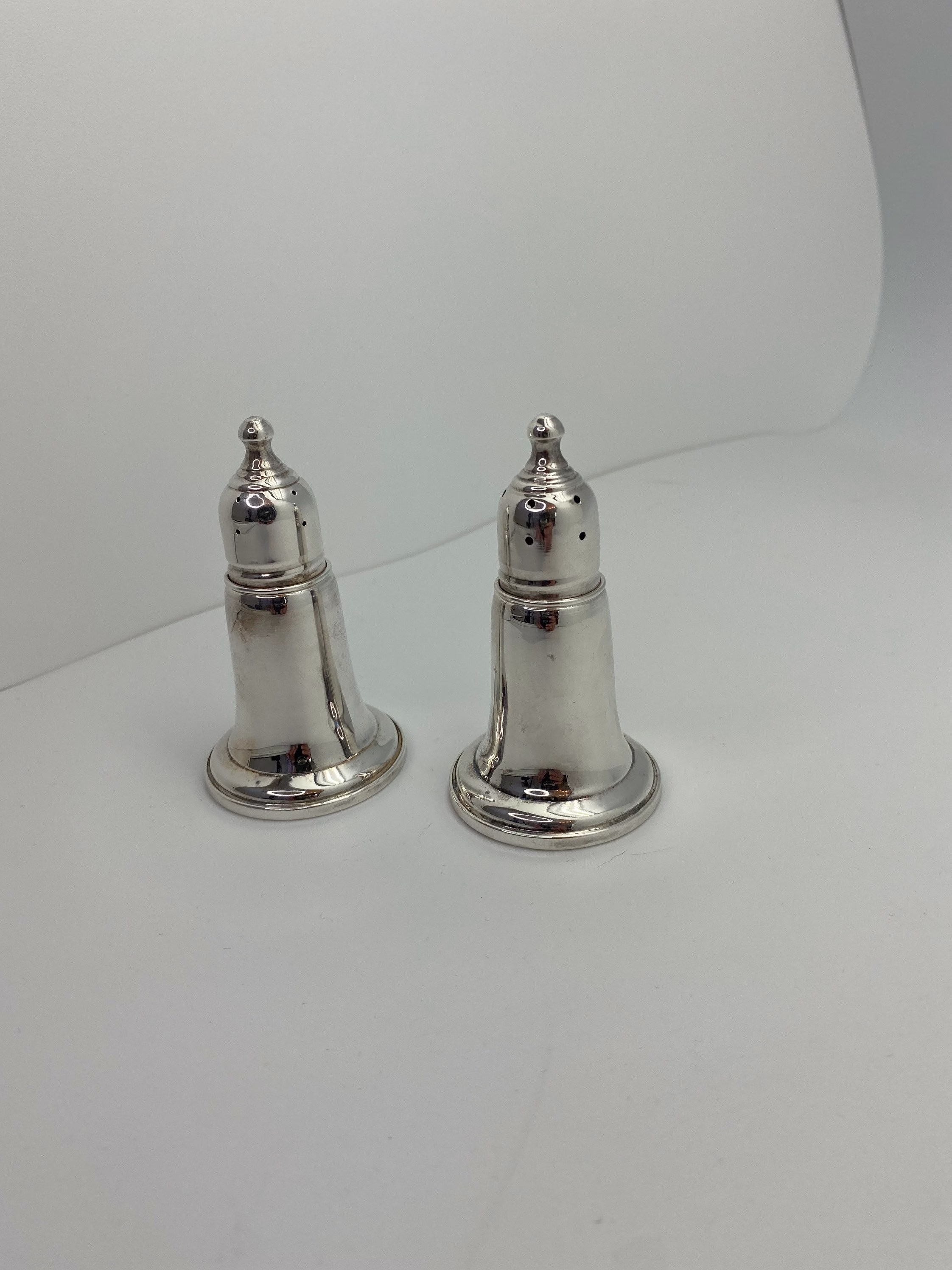 Empire Sterling Silver Salt & Pepper Shakers