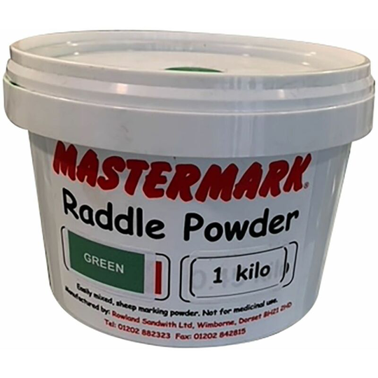 Raddle Powder - Green x 1 Kg - RP001GNL - Trilanco