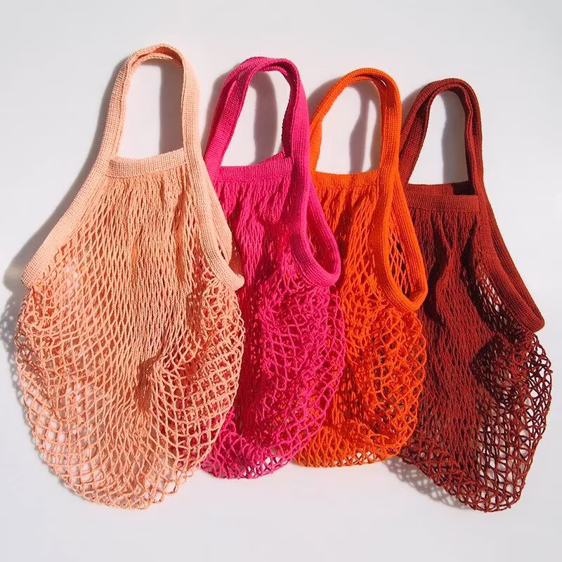 Reusable Organic Cotton Mesh Bag-Zero Waste Shopping Bag