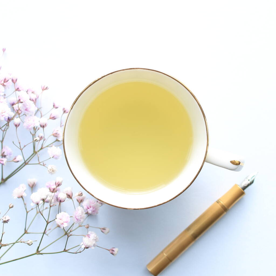 Japan Sencha Fukujyu Tea In Refillable Glass Jar