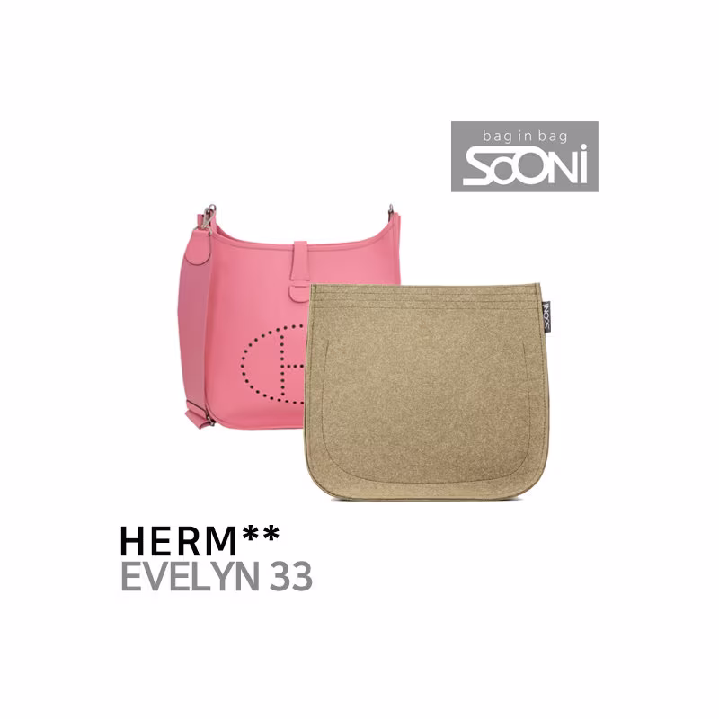 Organizer For Herm Evelyn 33 - Bag Shaped