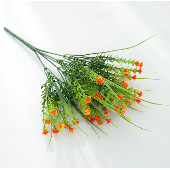 Betterlifegb - Artificial green plants, bouquets of roses, artificial plastic flowers, outdoor planters, decorative plants, artificial green plants,
