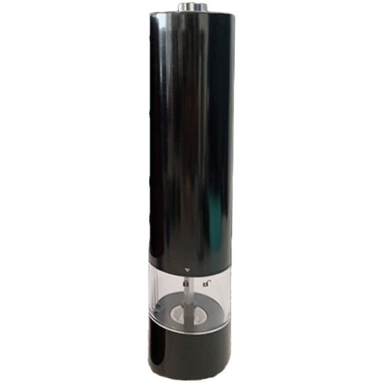 Fvbjd - Electric Salt and Pepper Grinder Set, Automatic One Handed Operation,Ceramic Grinder,matte black