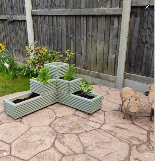 3 Tier Corner Planter