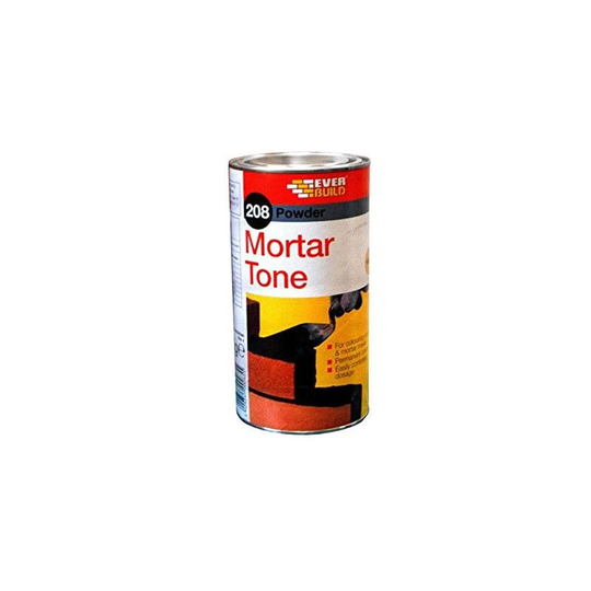 208 Powder Mortar Tone 1KG Cement Pigment Dye colour = buff - buff - Everbuild