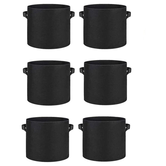 Garden Planting Bag, Plant Bags Growing Bag Vegetable Bin 3 Gallon Non-Woven Fabric Planting Bags Garden Vegetable Bag for Potato / Potato / Carrot /