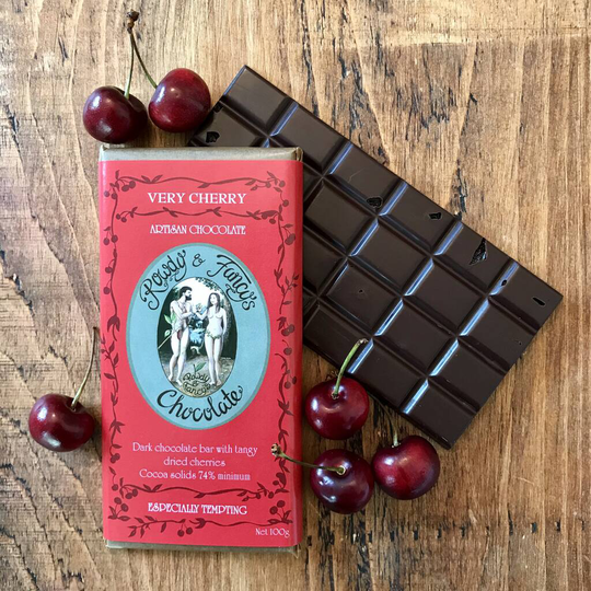 Very Cherry Organic Dark Chocolate Bar