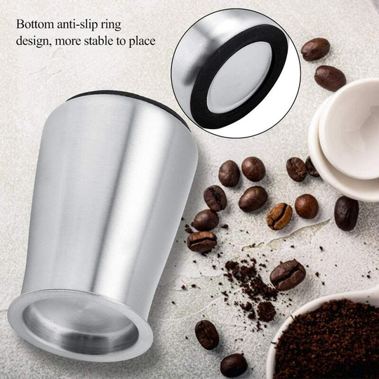 Coffee Sieve, Stainless Steel Coffee Powder Filter Grinder Accessory for Coffee Powder Sifter for Home and Camping(Stainless Steel)