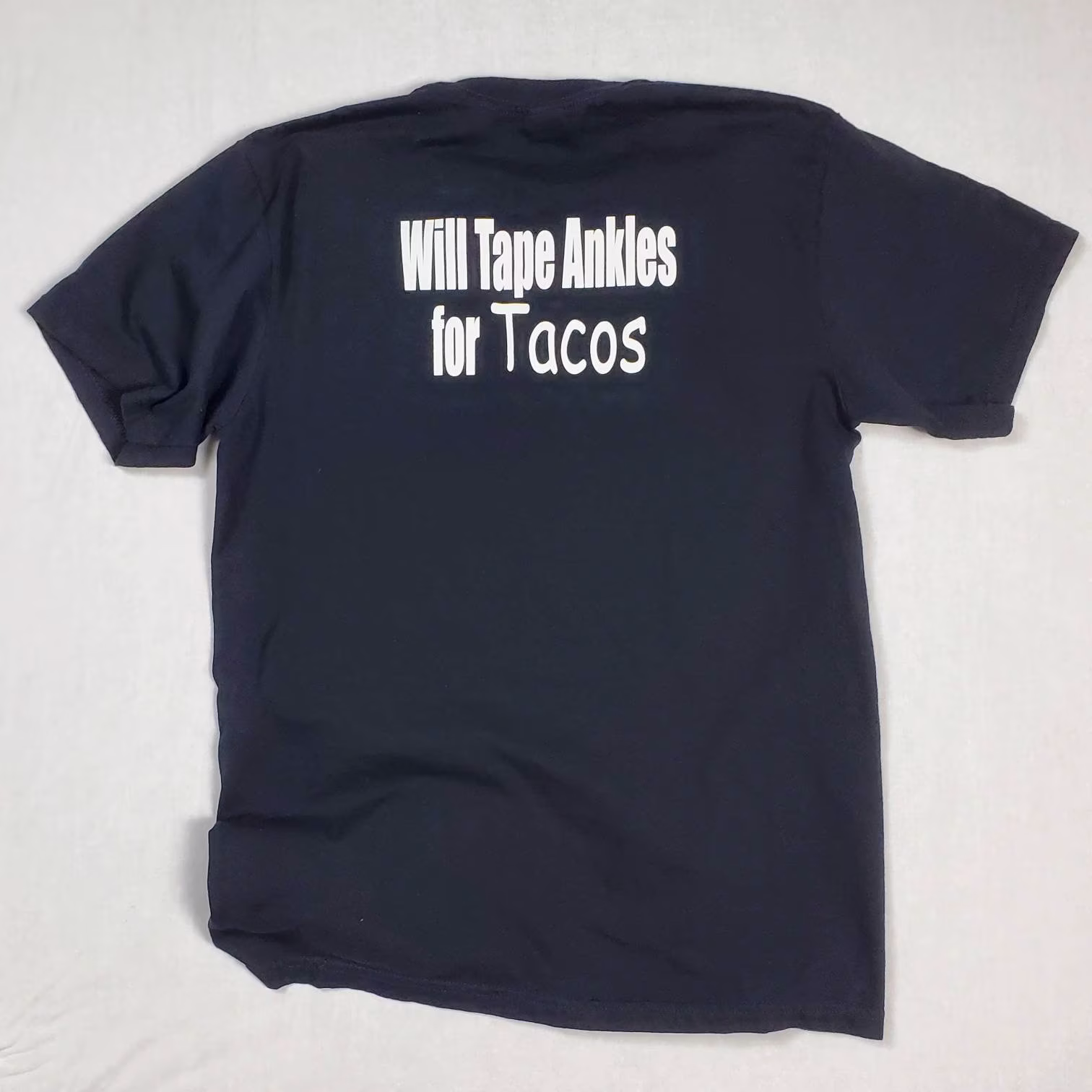 Athletic Trainer "Will Tape Ankles For Tacos