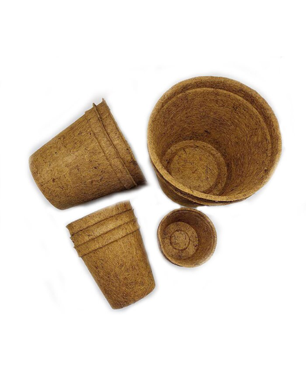 Coco Pots Bundle For Indoor Growing