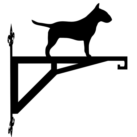 English Bull Terrier Modern Contemporary Hanging Bracket