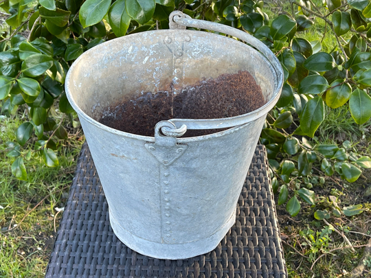Vintage Galvanized Large Bucket