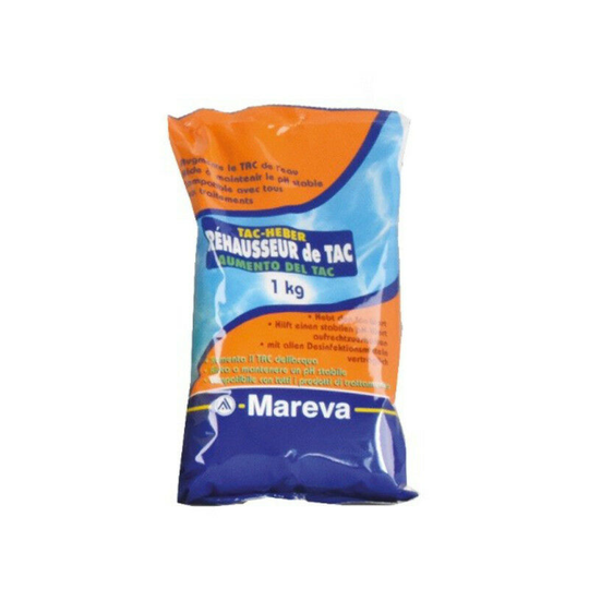 Tac booster Mareva tac Plus ecodose powder for pool - 1Kg - 020023U