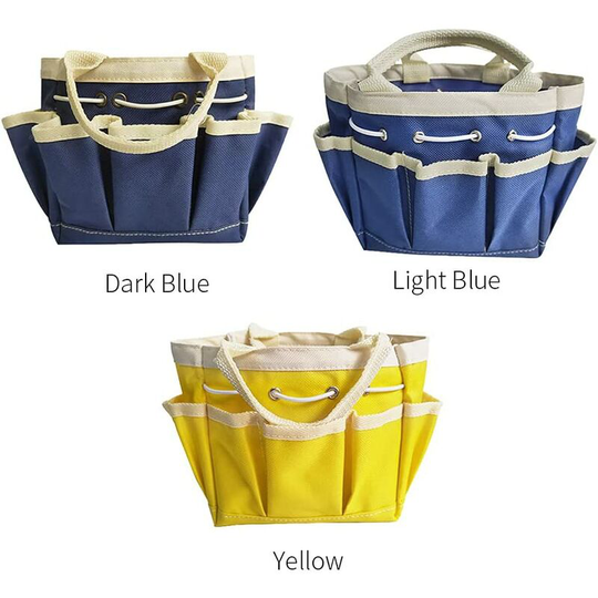 3 Piece Garden Tool Bags, Oxford Heavy Duty Garden Tote Bag with Pockets Large Storage Tool Bag Gardening Storage Tote Bag Ladies Men's Garden Plant