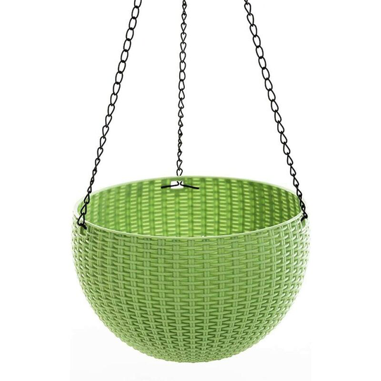 Hanging Flower Pot Hanging Planter Basket in Resin, for Indoor or Outdoor Garden Plants Hanging Plan