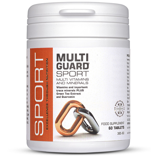 Multiguard® Sport, Full Strength Magnesium, B Vitamins And Vitamin D 60 Tablets
