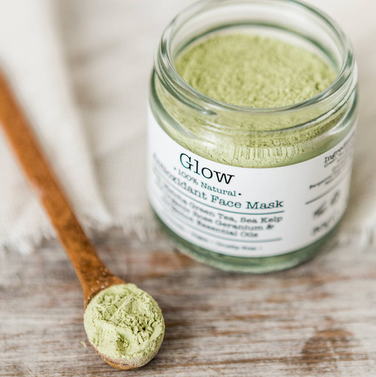 Glow Vegan Organic Face Mask