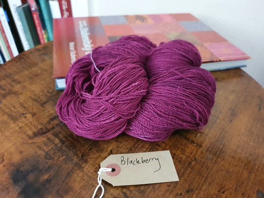 Chromatic Blackberry Dyed Organic Cotton Yarn - 3 Weights