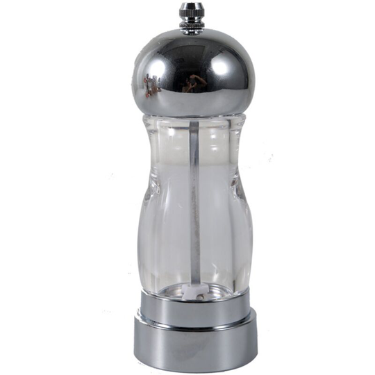 Fvbjd - Grinder new transparent pepper grinder spice coffee manual grinder seasoning jar Silver 6 Inch Bubble Wrap