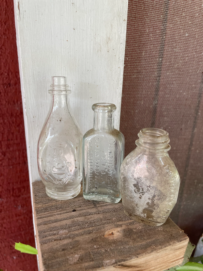 Three Antique Bottles