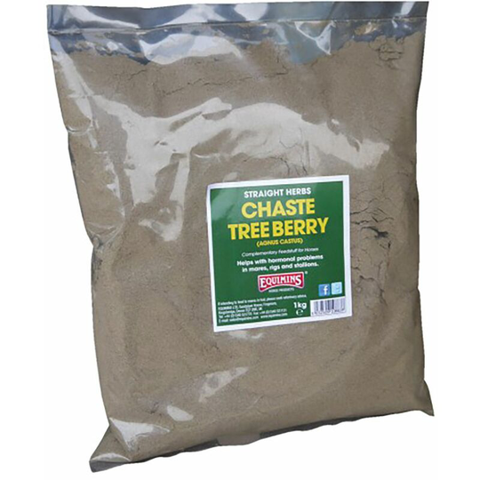 Equimins - Straight Herbs Chaste Tree Berry - 1 Kg Bag - 883