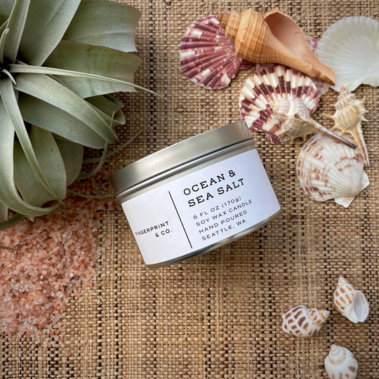 Ocean & Sea Salt Soy Candle