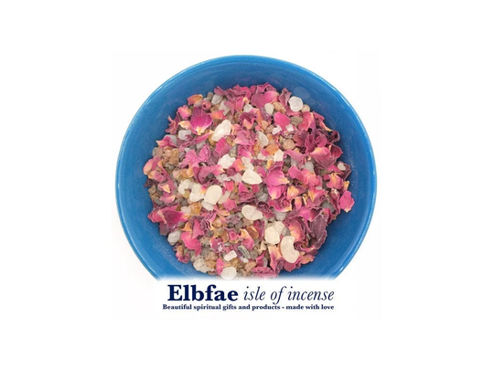 Love Powerful Incense, Sacred Setting, Ritually Blended, Shamanic & Witchy Purposes, 100Ml Loose Mix. 1x ~ Handmade By Elbfae New