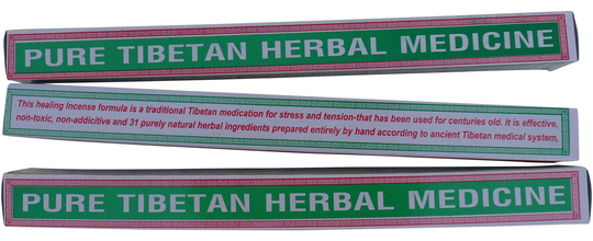 Aromatic Pure Nepalese/Tibetan Herbal Medicine Incense Joss Sticks - 3 Packets