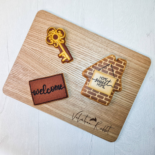 New Home Biscuits Gift Box, Three Biscuits