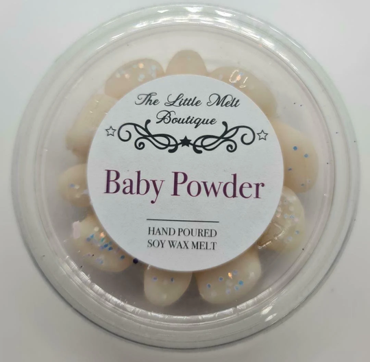 Baby Powder Full Of Beans Soy Wax Melt Pot