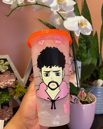 Bad Bunny Yonaguni Theme Starbucks Cup