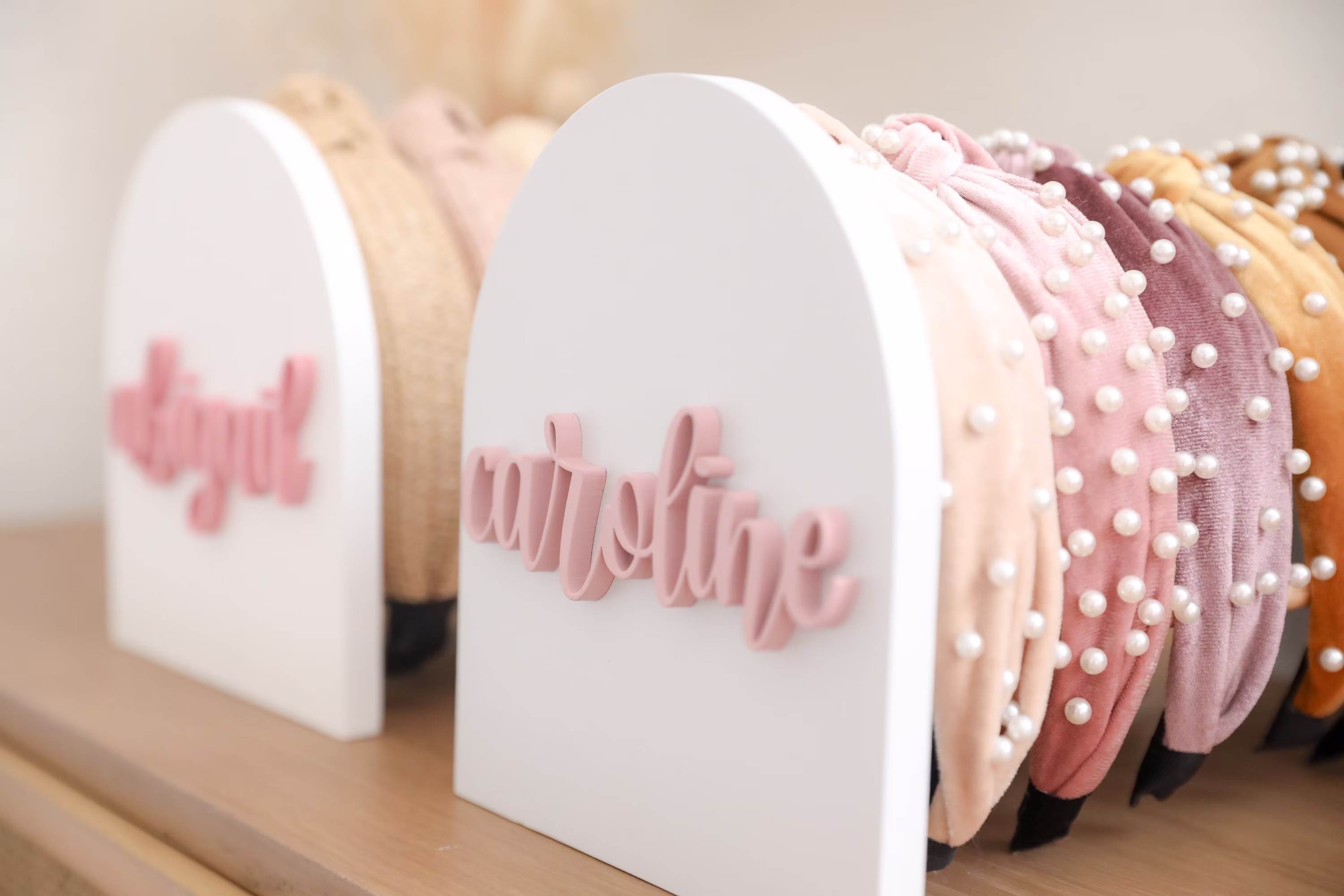 Painted Headband Holder | Bow Organizer| Organizer Hair Accessories