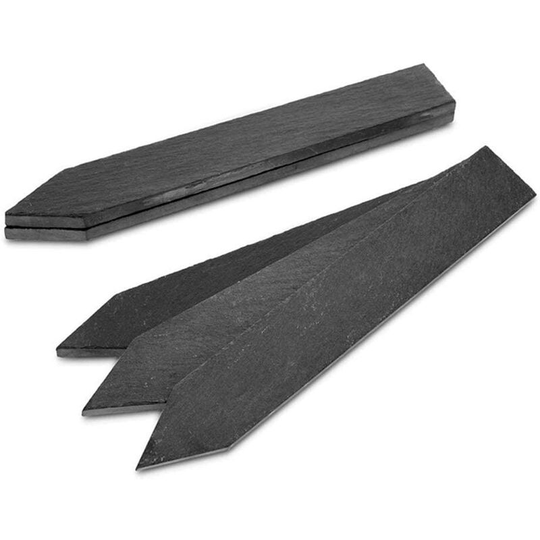 Readcly - Slate labels for plants, vegetables or herbs 15 x 2 cm