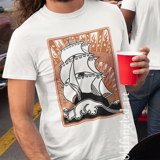 Argo | 1898 - Unisex Organic T-Shirt, Vintage Style Art T-Shirt