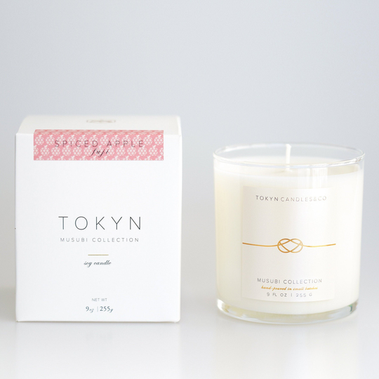 Seasonal Exclusive Spiced Apple Soy Candle - Hand-Poured Handmade Gift