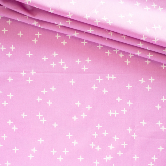 Wink Violet Organic Cotton Poplin