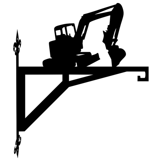 Jcb Modern Contemporary Hanging Bracket
