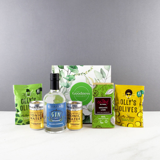 Organic Gin And Tonic Hamper Box