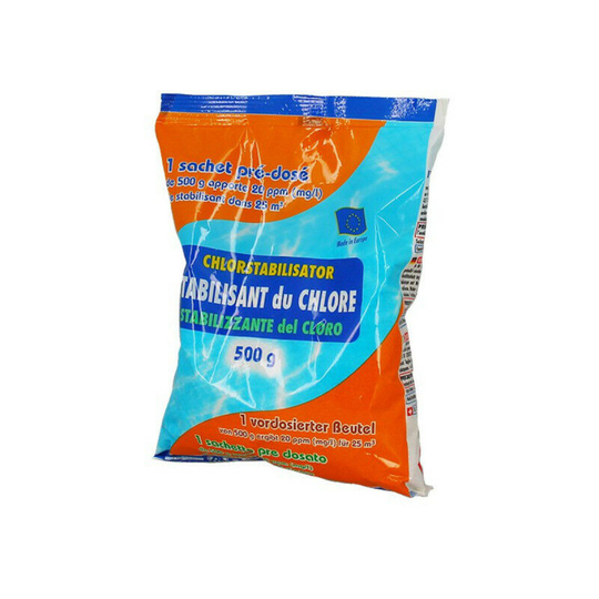 Chlorine stabilizer Mareva ecodose powder for swimming pool - 500g - 020019U