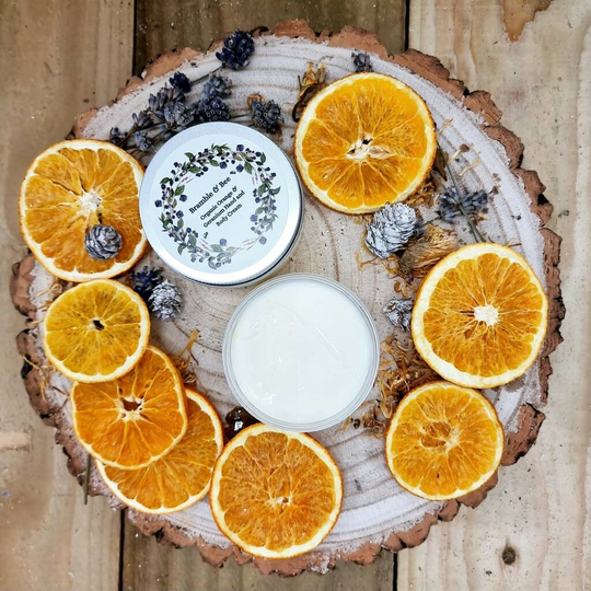 Organic/Vegan Orange And Geranium Hand And Body Cream